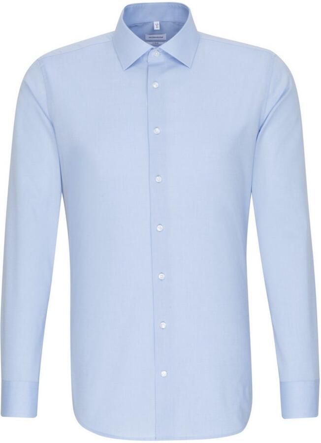 Seidensticker Businessoverhemd Zwarte roos X-Slim 1 1 Kentkraag effen