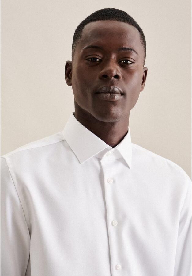 Seidensticker Businessoverhemd Zwarte roos X-Slim 1 1 Kentkraag effen - Foto 2