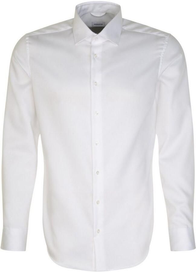 Seidensticker Businessoverhemd Zwarte roos X-Slim 1 1 Kentkraag effen