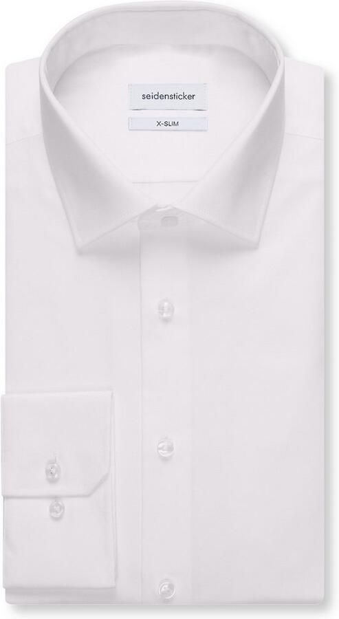 Seidensticker Businessoverhemd Zwarte roos X-Slim 1 1 Kentkraag effen - Foto 3