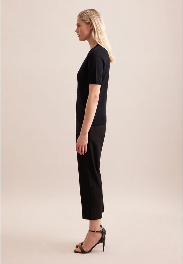 Seidensticker Gebreide trui Zwarte roos 1 2 ronde hals - Foto 7