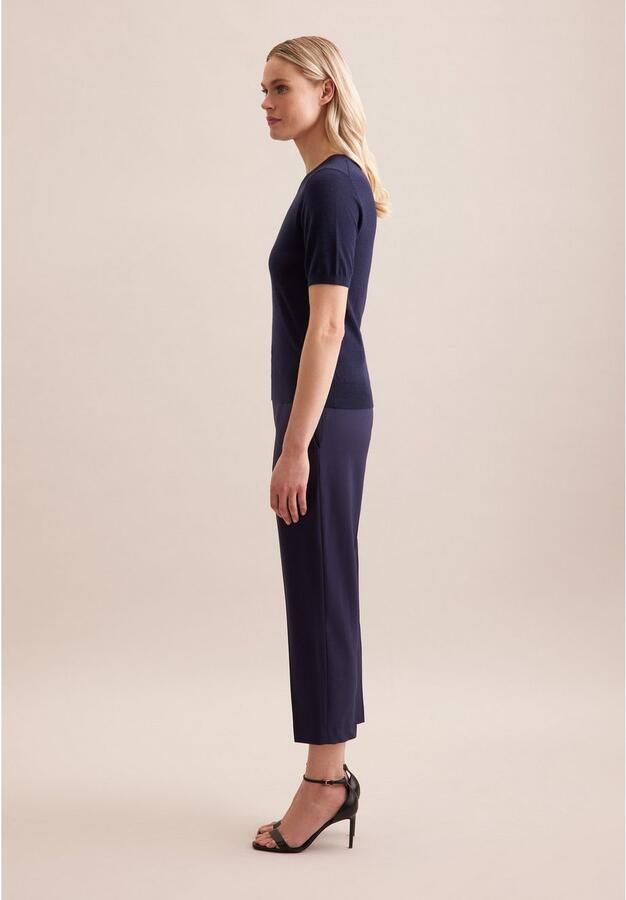 Seidensticker Gebreide trui Zwarte roos 1 2 ronde hals - Foto 6