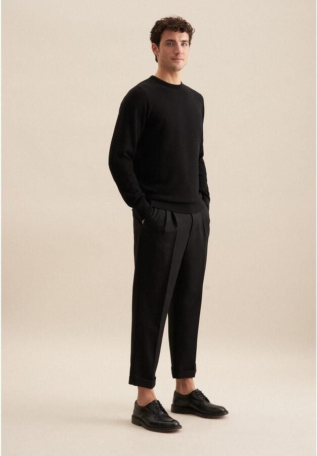 Seidensticker Gebreide trui Zwarte roos - Foto 6