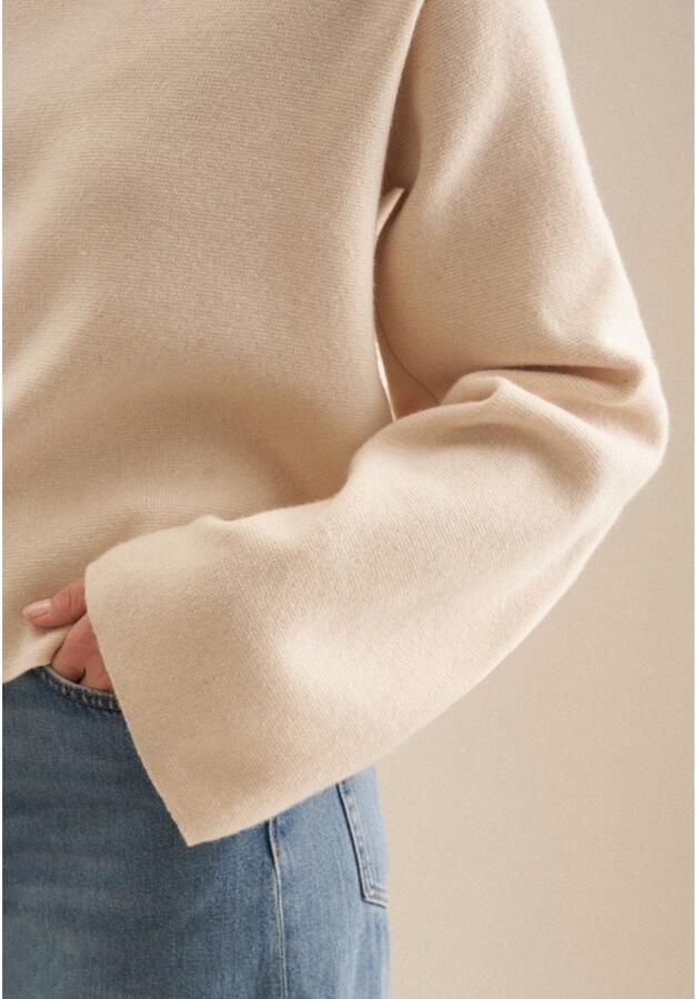 Seidensticker Gebreide trui Zwarte roos Langarm turtleneck - Foto 2