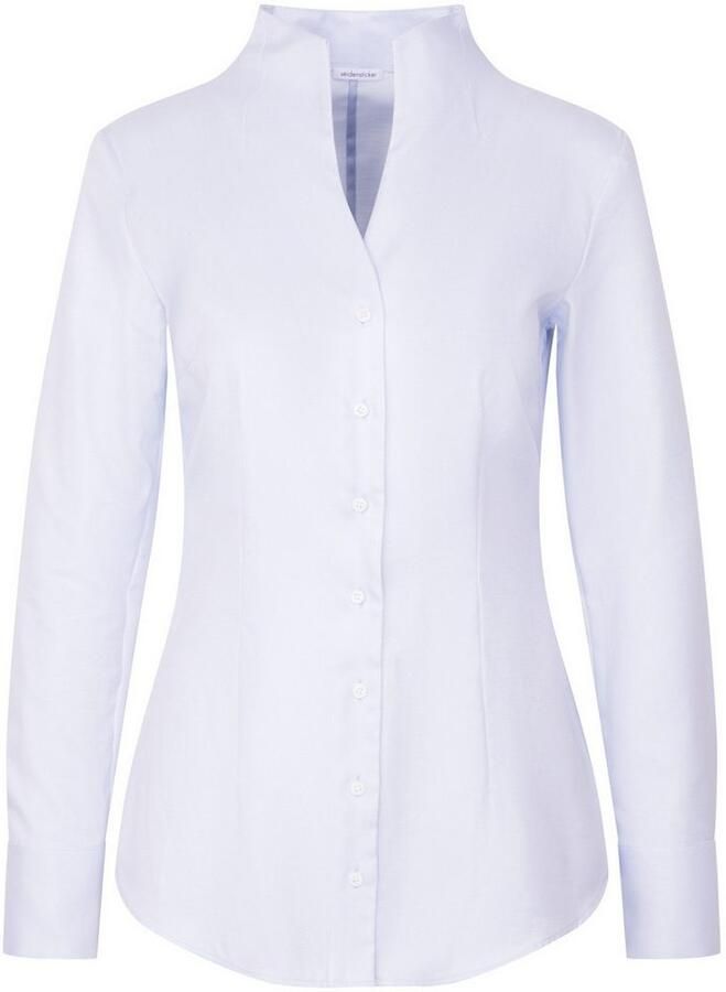 Seidensticker Klassieke blouse Zwarte roos 1 1 kraag uni