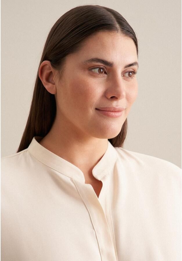 Seidensticker Klassieke blouse Zwarte roos - Foto 2