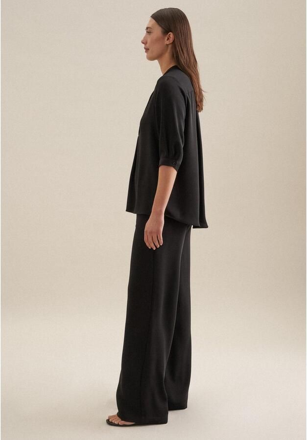 Seidensticker Klassieke blouse Zwarte roos - Foto 7