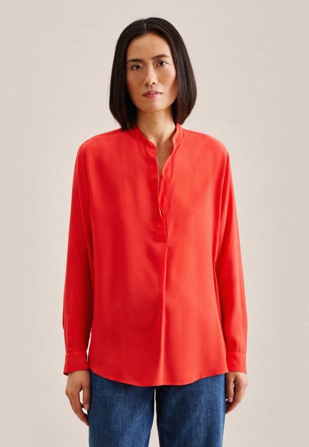 Seidensticker Klassieke blouse Zwarte roos - Foto 8