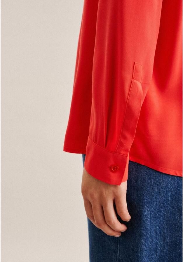 Seidensticker Klassieke blouse Zwarte roos - Foto 4