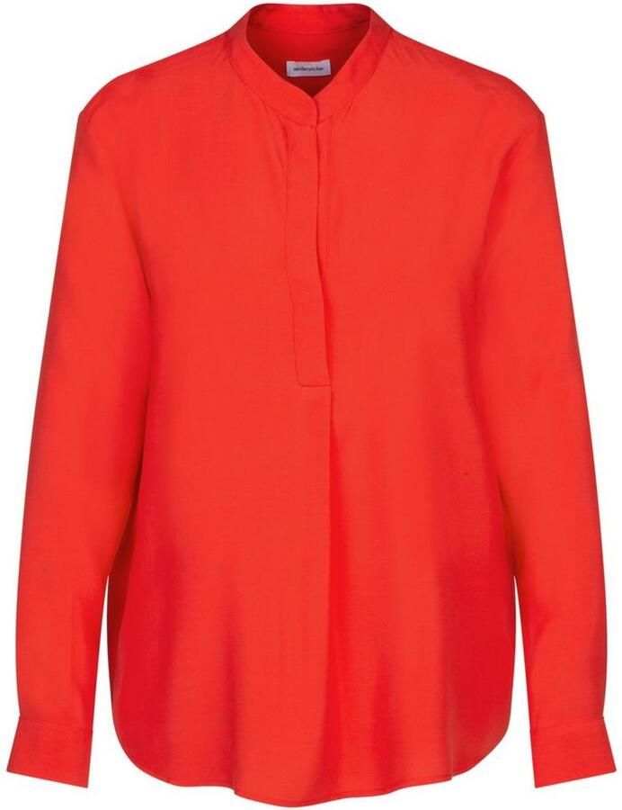 Seidensticker Klassieke blouse Zwarte roos