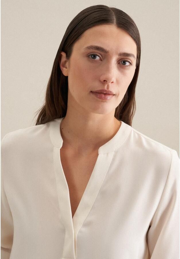 Seidensticker Klassieke blouse Zwarte roos - Foto 3