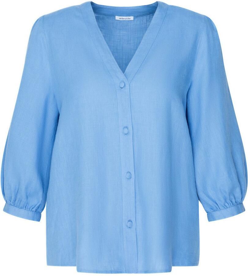 Seidensticker Klassieke blouse Zwarte roos