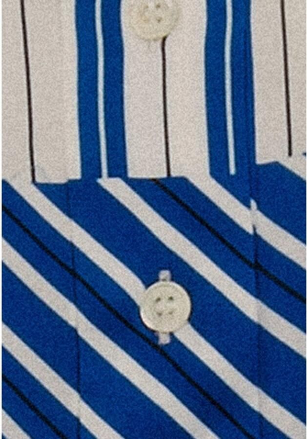 Seidensticker Klassieke blouse Zwarte roos Tunika met geplaatste strepen - Foto 2