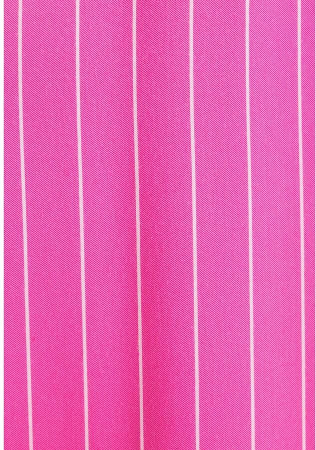 Seidensticker Lange blouse Zwarte roos Lange mouwen kraag strepen