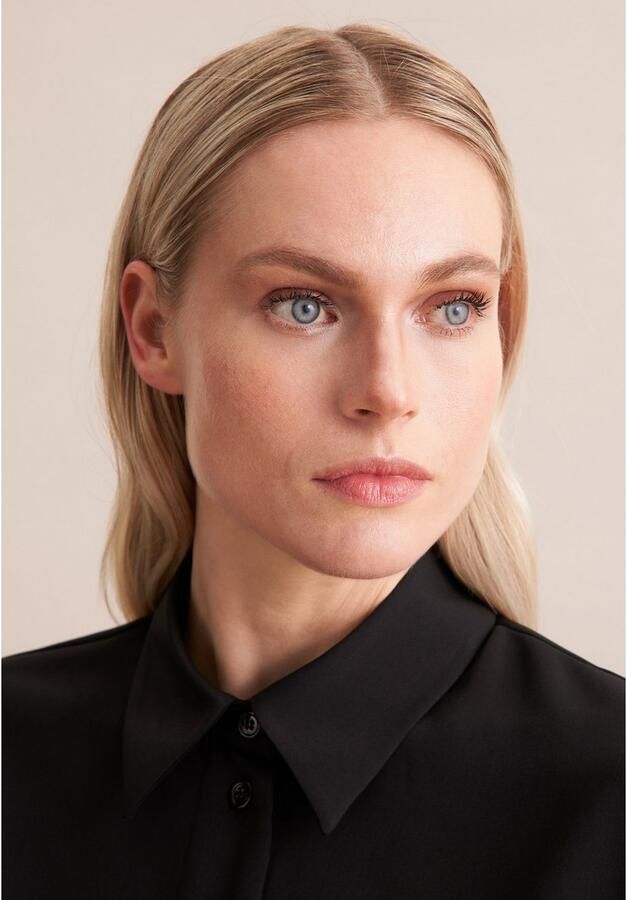 Seidensticker Overhemdblouse 1 1 kraag uni - Foto 8