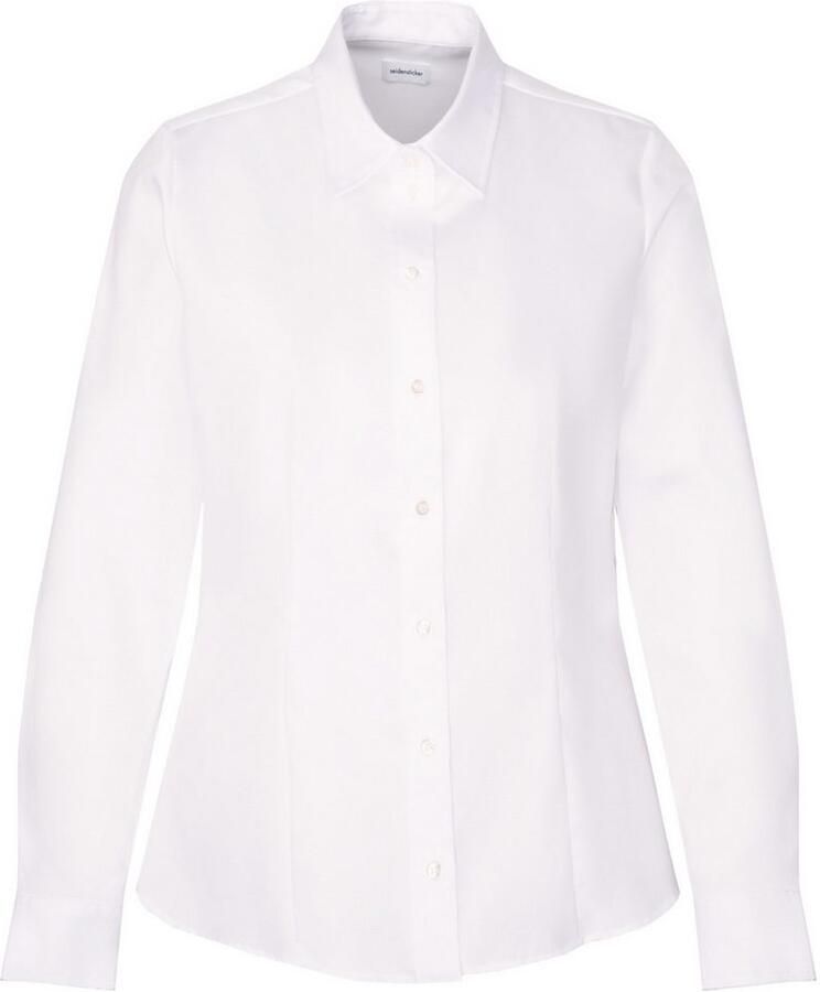 Seidensticker Overhemdblouse 1 1 kraag uni