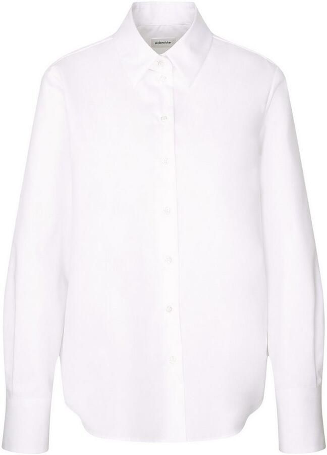 Seidensticker Overhemdblouse 1 1 kraag uni
