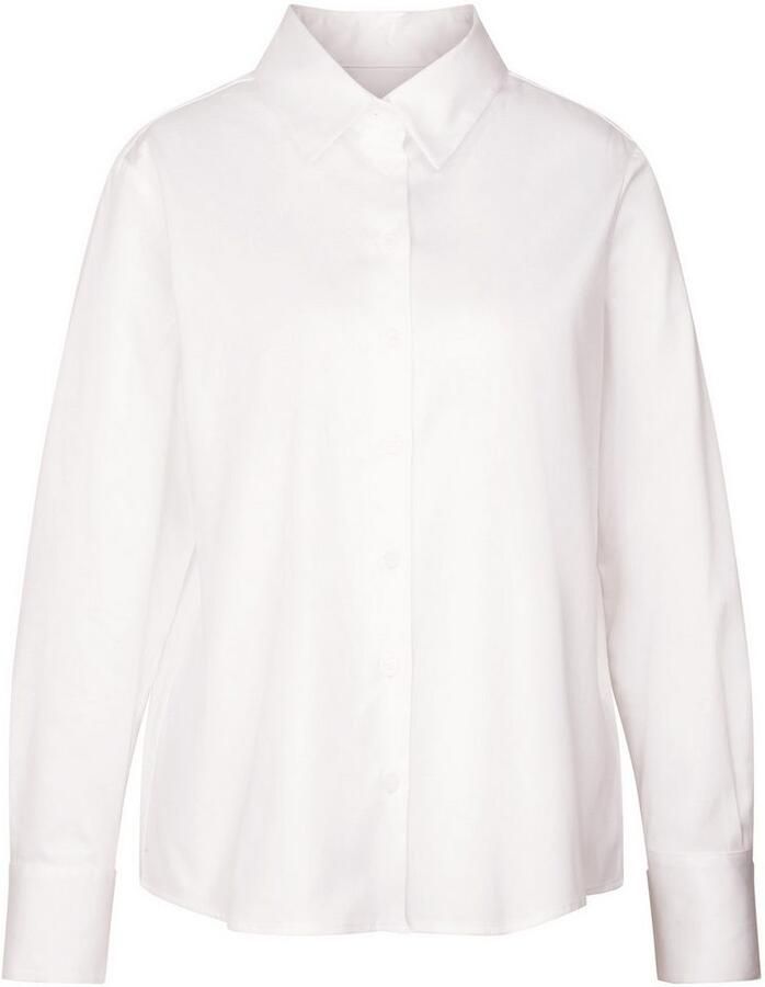 Seidensticker Overhemdblouse 1 1 kraag uni