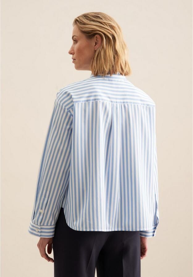 Seidensticker Overhemdblouse Kraag gestreept - Foto 4