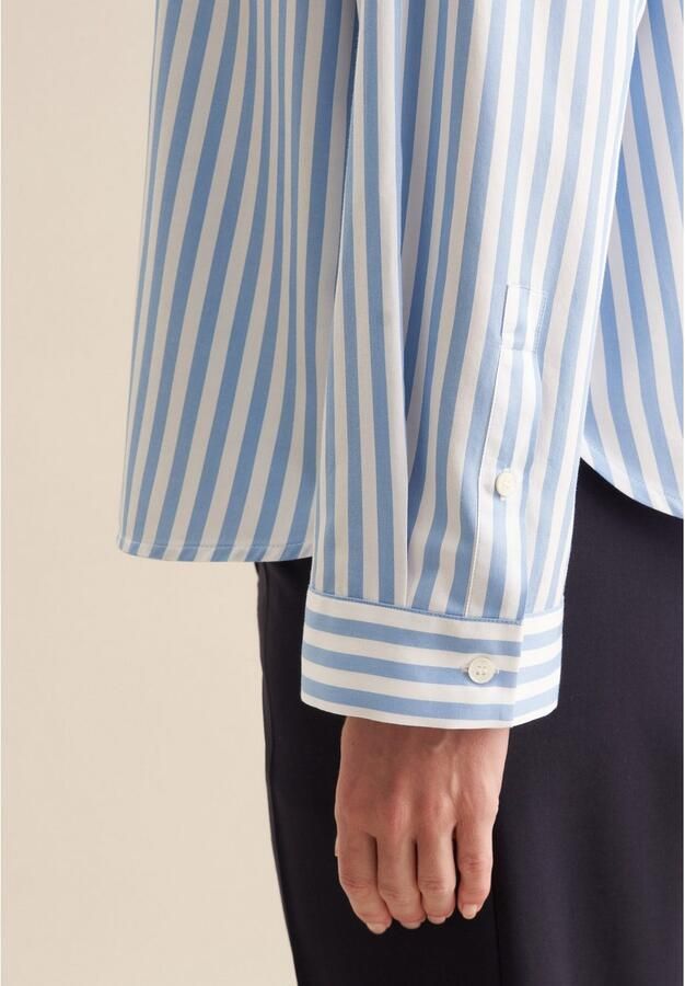 Seidensticker Overhemdblouse Kraag gestreept - Foto 3