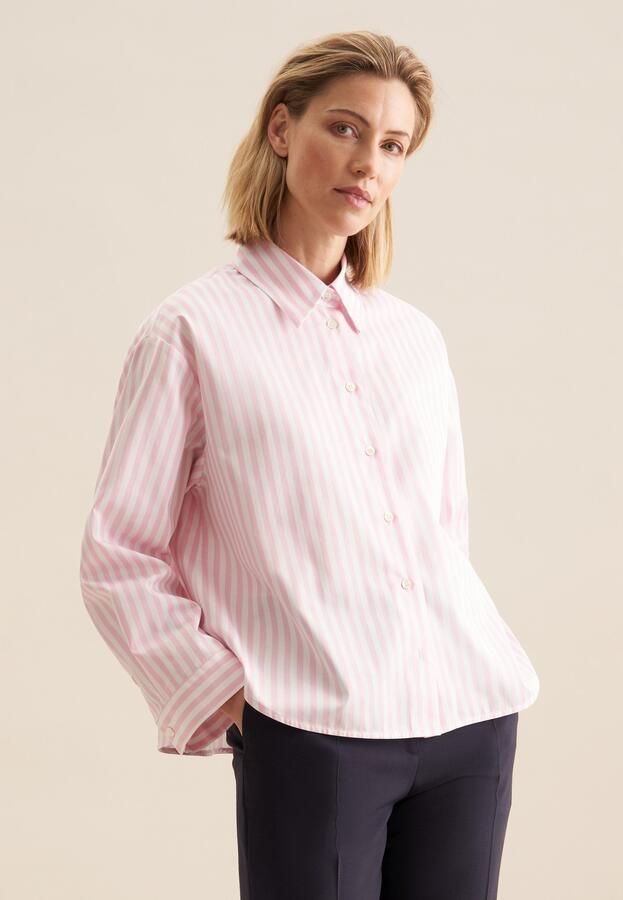Seidensticker Overhemdblouse Kraag gestreept - Foto 8