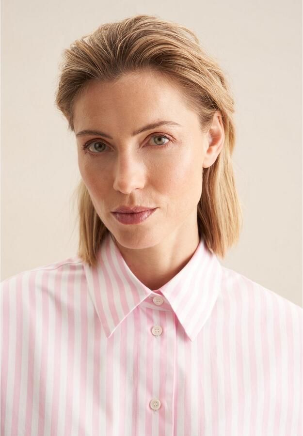 Seidensticker Overhemdblouse Kraag gestreept - Foto 4