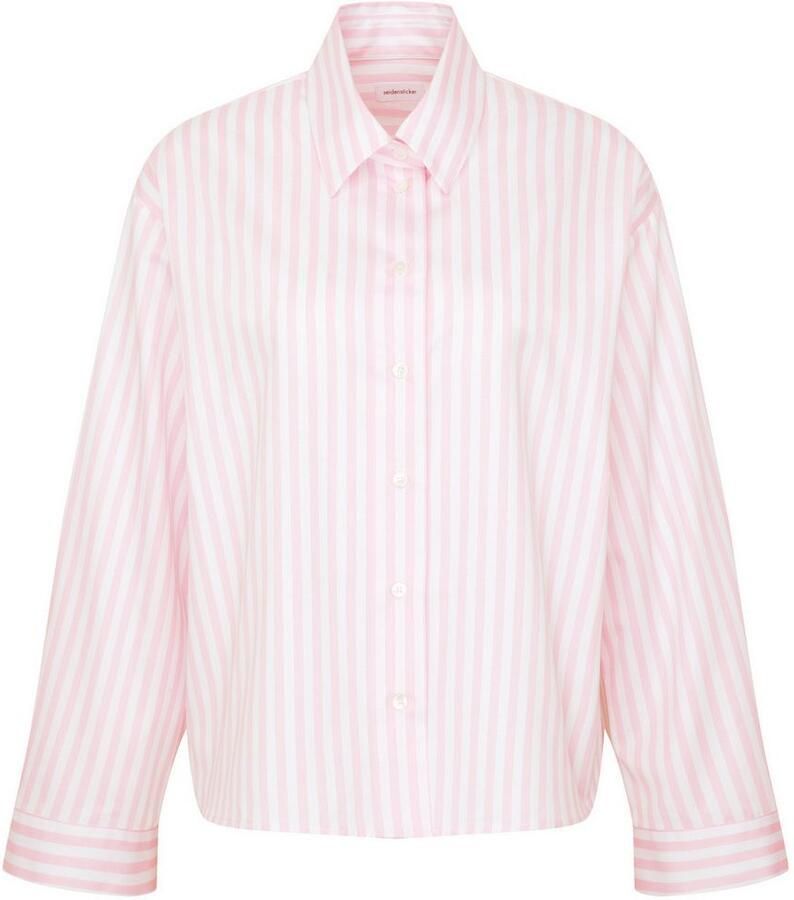 Seidensticker Overhemdblouse Kraag gestreept