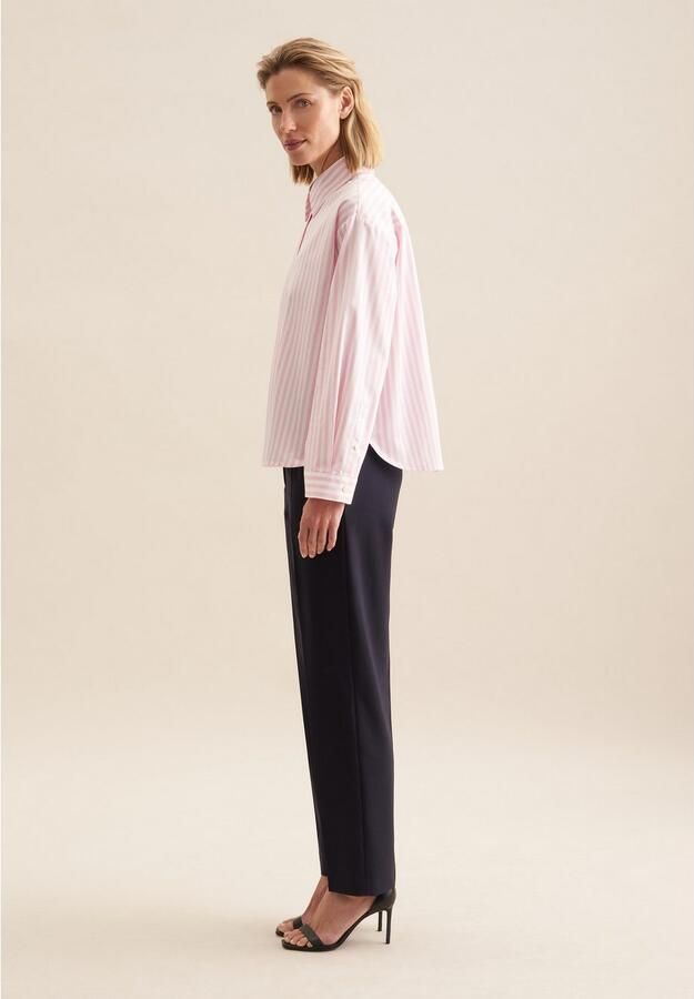 Seidensticker Overhemdblouse Kraag gestreept - Foto 7