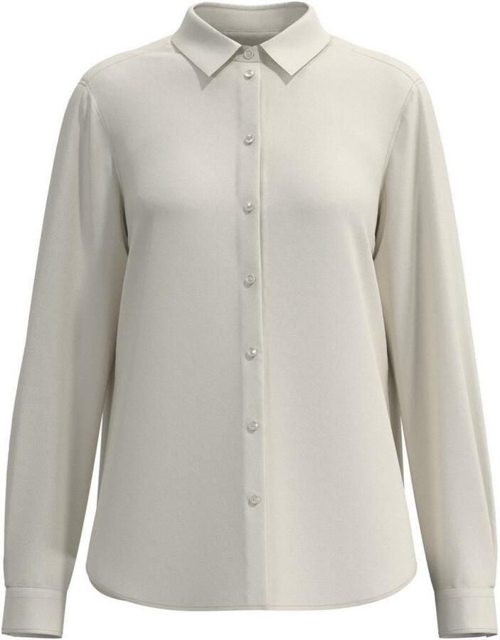 Seidensticker Overhemdblouse Lange mouwen kraag uni