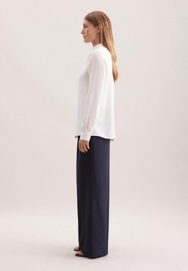 Seidensticker Overhemdblouse Lange mouwen kraag uni - Foto 10