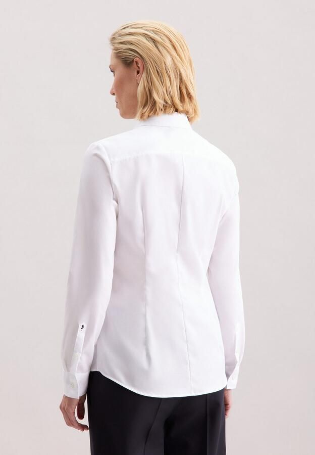 Seidensticker Shirt Blouse Slim fit Wit Dames - Foto 9