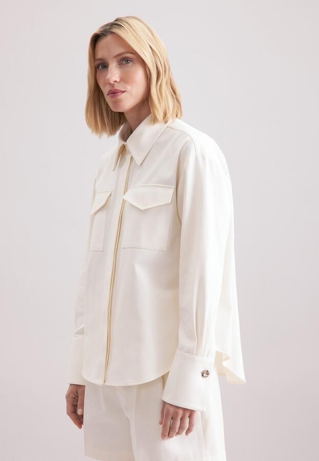 Seidensticker Overhemdblouse Zwarte roos 1 1 kraag uni - Foto 8