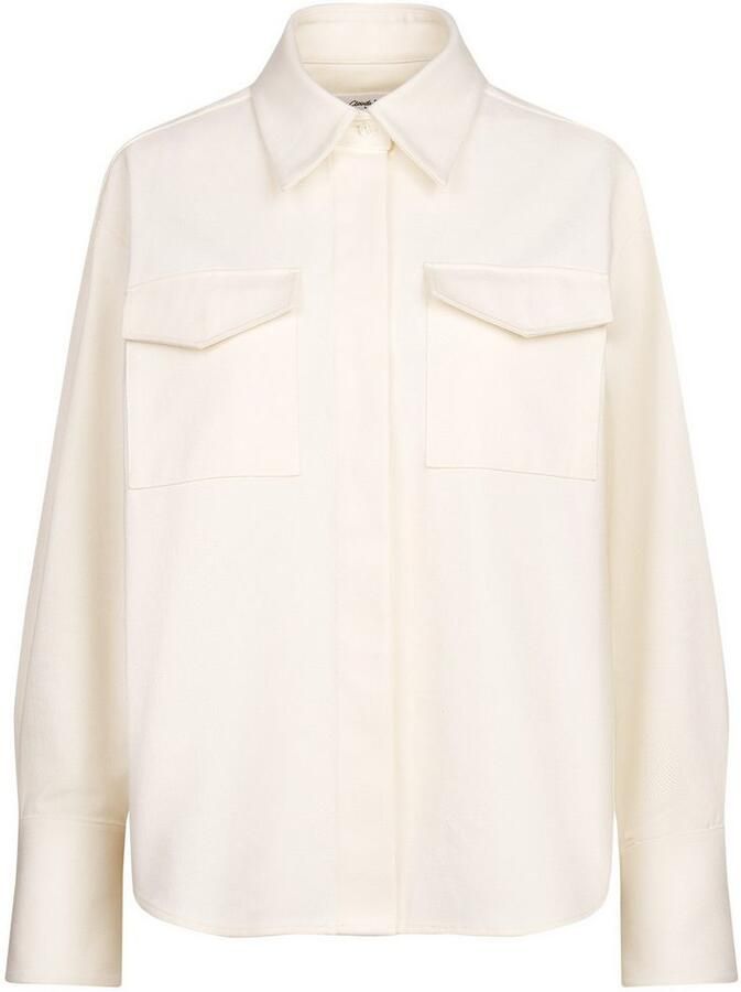 Seidensticker Overhemdblouse Zwarte roos 1 1 kraag uni