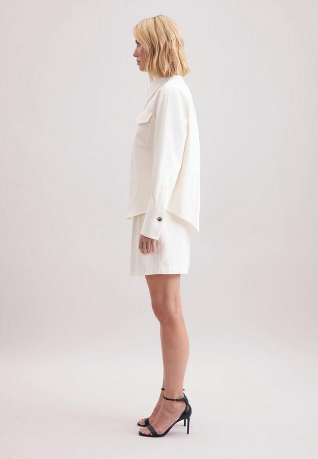 Seidensticker Overhemdblouse Zwarte roos 1 1 kraag uni - Foto 7