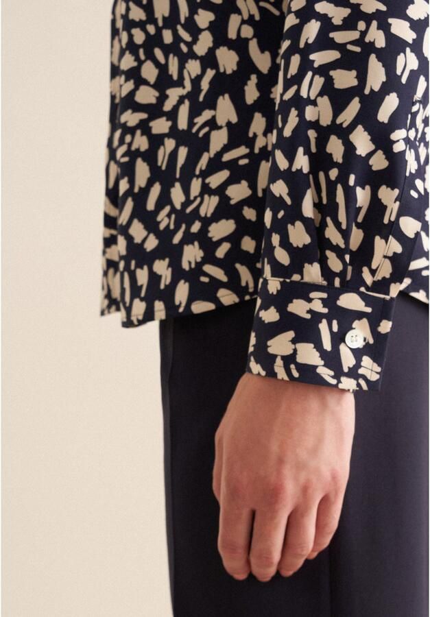 Seidensticker Overhemdblouse Zwarte roos - Foto 3