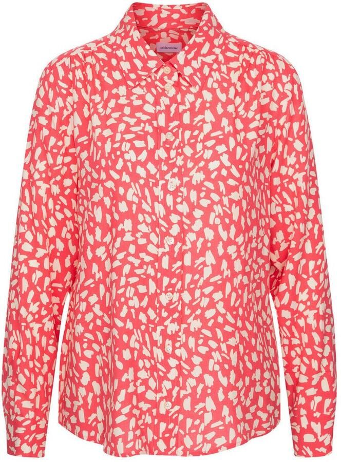 Seidensticker Overhemdblouse Zwarte roos