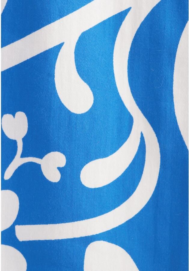 Seidensticker Overhemdblouse Zwarte roos Korte mouwen kraag print - Foto 4