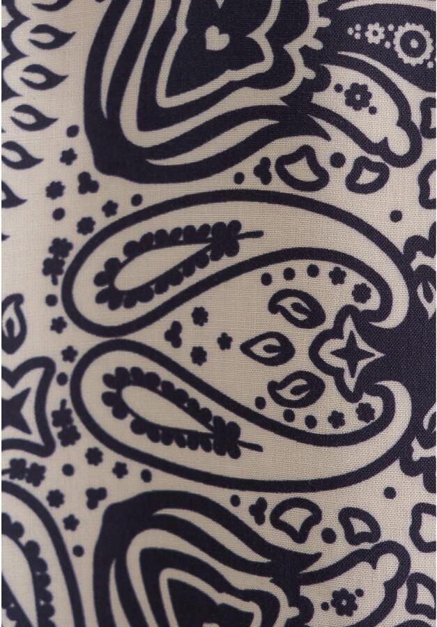 Seidensticker Overhemdblouse Zwarte roos Langarm kraag sjaalprint - Foto 4