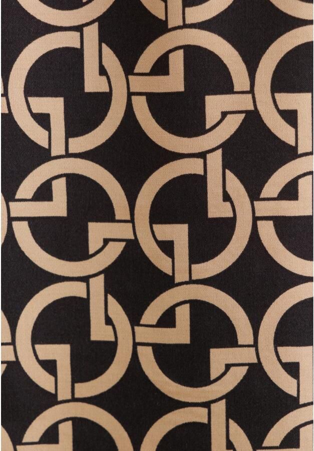 Seidensticker Overhemdblouse Zwarte roos Lange mouwen kraag print - Foto 4