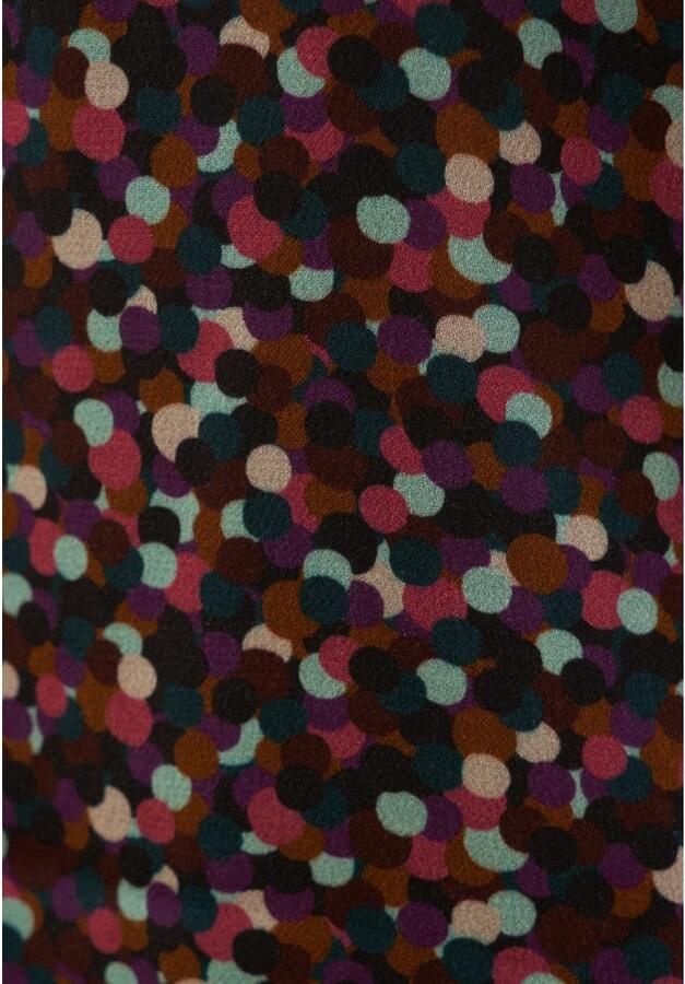 Seidensticker Overhemdblouse Zwarte roos Lange mouwen kraag print - Foto 6