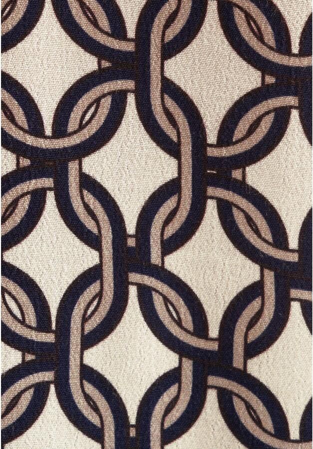 Seidensticker Overhemdblouse Zwarte roos Lange mouwen kraag print - Foto 5