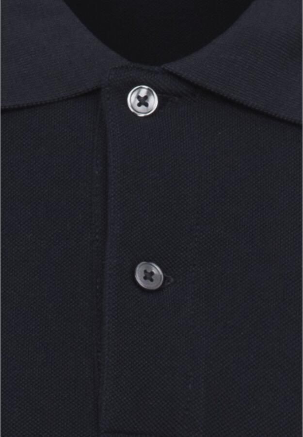 Seidensticker Polo-Shirt Slim Blauw Heren - Foto 4