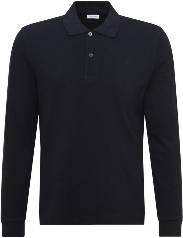 Seidensticker Polo-Shirt Slim Blauw Heren