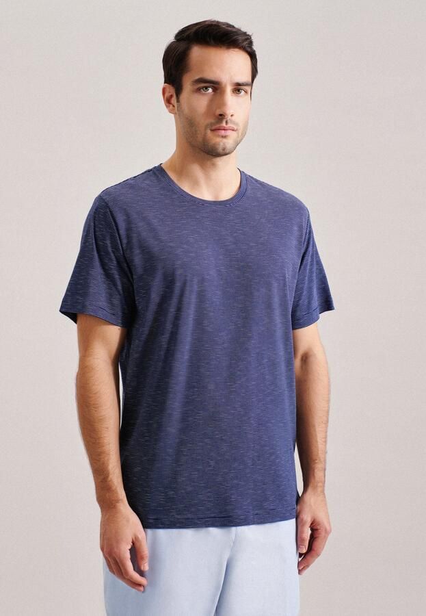 Seidensticker Pyjama Zwarte roos Pyjama bovenstuk effen - Foto 5