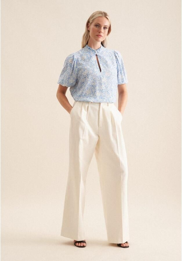 Seidensticker Shirtblouse Zwarte roos 1 2 ronde hals bloe - Foto 6