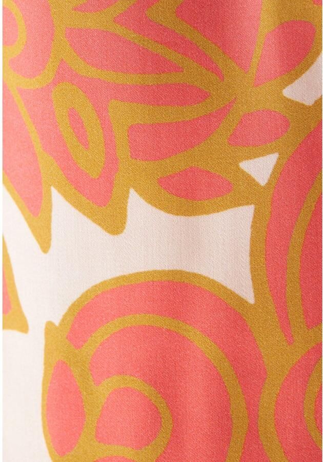 Seidensticker Shirtblouse Zwarte roos 1 2 ronde hals paisley - Foto 3