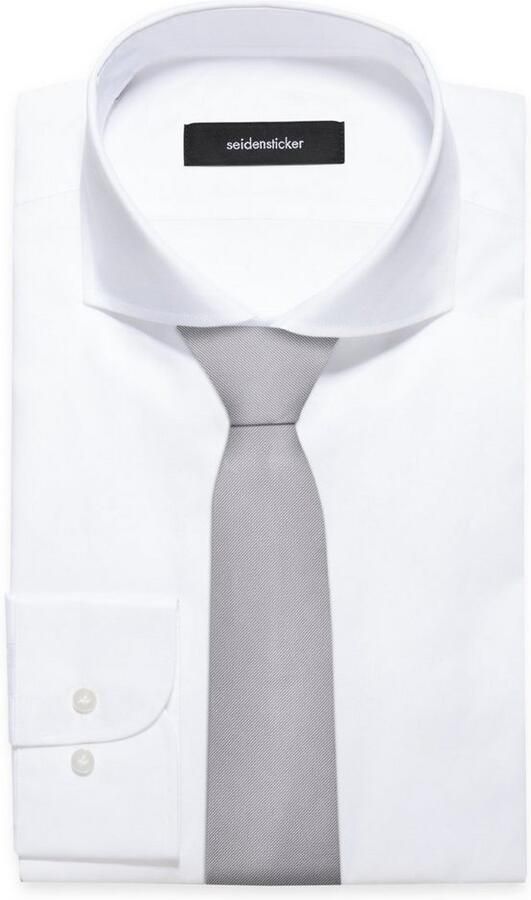 Seidensticker Stropdas Zwarte roos Breed (7 cm) uni - Foto 3