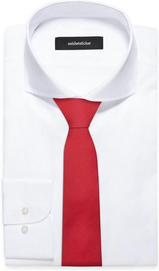 Seidensticker Stropdas Zwarte roos Breed (7 cm) uni - Foto 3