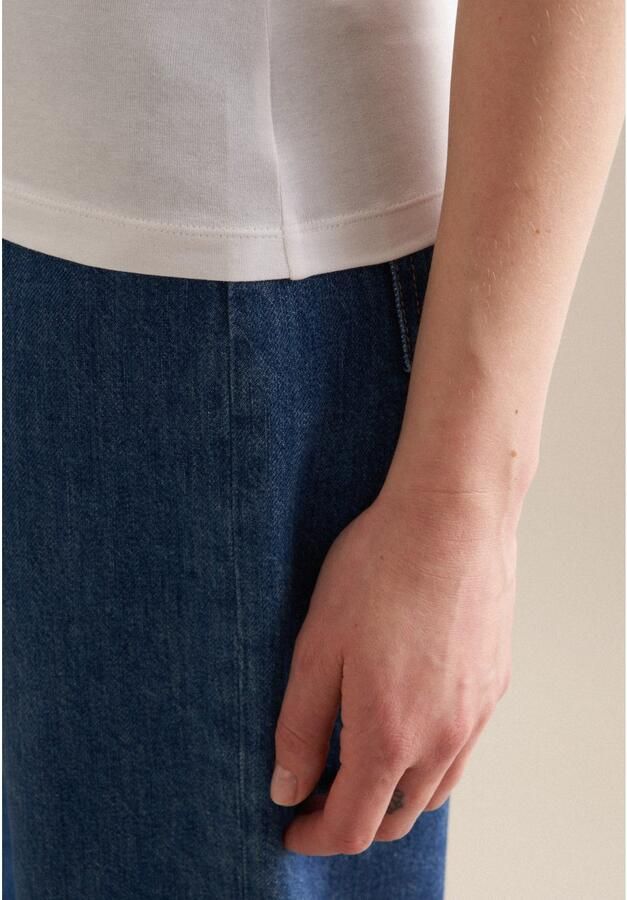 Seidensticker Top Zonder mouwen ronde hals uni - Foto 2