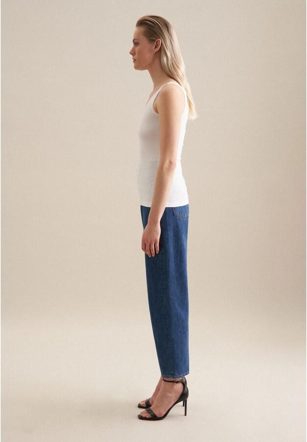 Seidensticker Top Zonder mouwen ronde hals uni - Foto 4